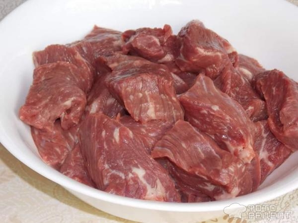 Рецепт: Жаркое с говядиной и овощами - С черносливом. Рецепт: Жаркое с говядиной и овощами - С черносливом.