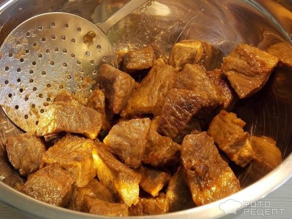 Рецепт: Жаркое с говядиной и овощами - С черносливом. Рецепт: Жаркое с говядиной и овощами - С черносливом.