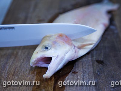 Отварная рыба с цедрой (в рукаве) Отварная рыба с цедрой (в рукаве)