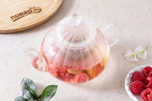 Гречишный чай с малиной и имбирем Гречишный чай с малиной и имбирем