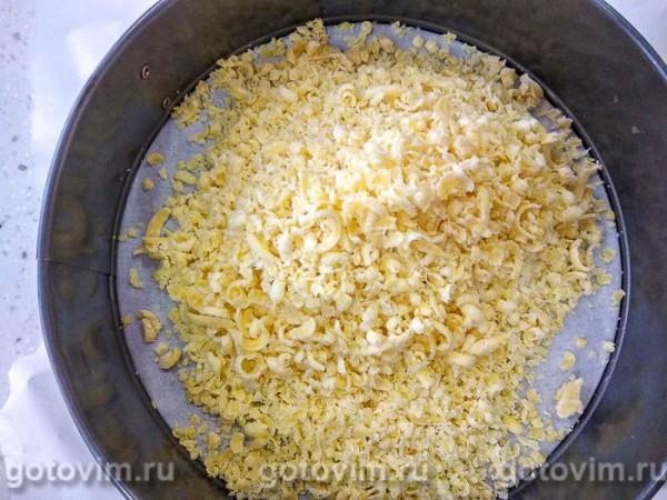 Творожный пирог с персиками и воздушной меренгой Творожный пирог с персиками и воздушной меренгой