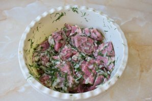Шашлык в шампанском Шашлык в шампанском