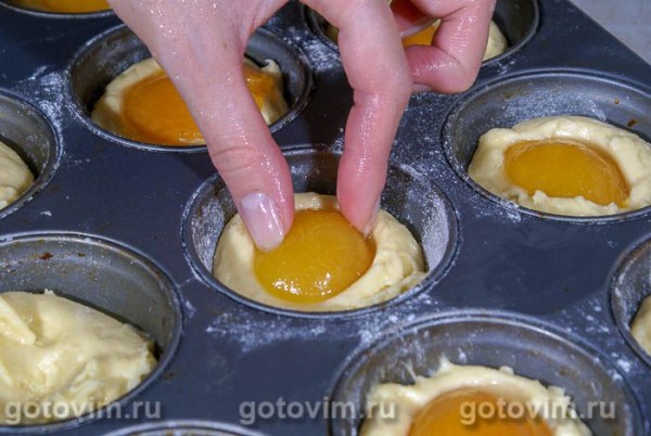 Кексы с абрикосами Кексы с абрикосами