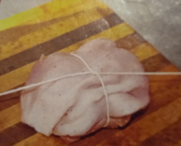 Закуска "мясной цветок"